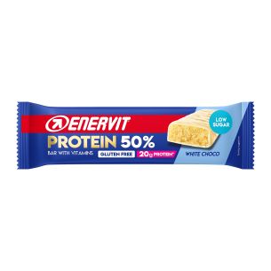 Protein Bar 50%, tyčinka, 40 g bílá čokoláda Protein Bar 50%, tyčinka, 40 g bílá čokoláda
