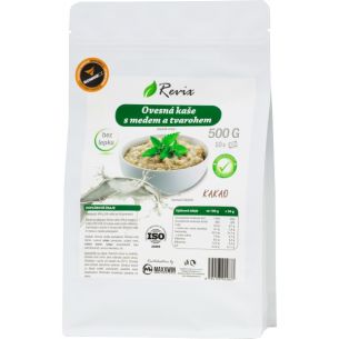 Ovesná kaše s medem a tvarohem - 500 g, kakao