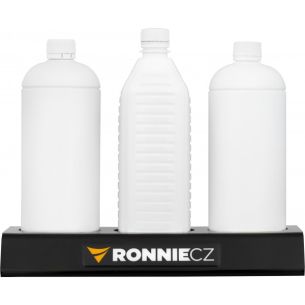 Univerzální stojánek na iontové nápoje - černý s logem Univerzální stojánek na iontové nápoje - černý s logem