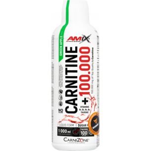 Carnitine 100000 - 1000 ml, citron-limeta