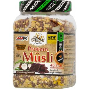 Protein Müsli - 500 g, jahoda-vanilka Protein Müsli - 500 g, jahoda-vanilka