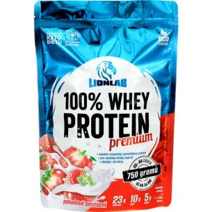 100 % Whey Protein - 750 g, jahodové potěšení 100 % Whey Protein - 750 g, jahodové potěšení