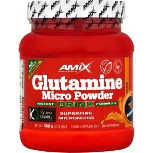 Glutamine Micro Powder Drink s příchutěmi