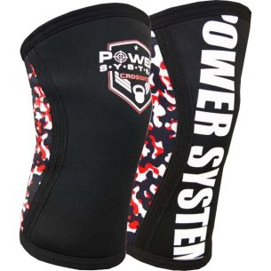 Bandáže na koleno CrossFit Knee Sleeves - 1 pár, černo-červená - L/XL Bandáže na koleno CrossFit Knee Sleeves - 1 pár, černo-červená - L/XL