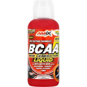 BCAA New Generation Liquid - 500 ml, citron-limeta BCAA New Generation Liquid - 500 ml, citron-limeta