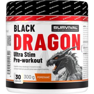 Black Dragon Ultra Stim Pre-workout - 300 g, energy drink