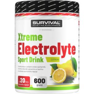 Xtreme Electrolyte Sport Drink - 600 g, pomeranč