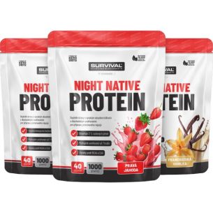 Night Native Protein - akce 2+1 zdarma