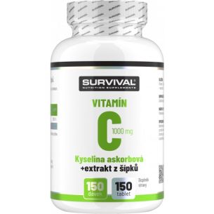 Vitamín C 1000 mg + extrakt z šípků Vitamín C 1000 mg + extrakt z šípků