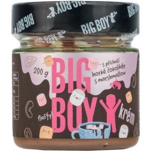 Mandlovokešu krém s příchutí horké čokolády s marshmallow Mandlovokešu krém s příchutí horké čokolády s marshmallow