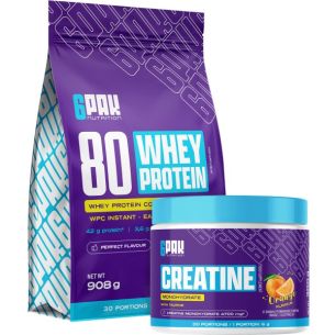 Whey Protein 80 (908 g) + Creatine Monohydrate (300 g)