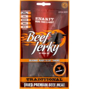 Sušené maso Snakit Beef Jerky - 40 g, BBQ