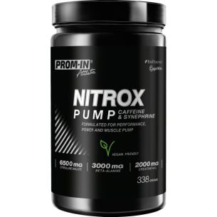 Nitrox Pump Caffeine & Synephrine - 338 g, malina-citron
