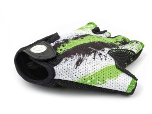 AUTHOR Rukavice Junior X6 k/p S (zelená/bílá/černá)