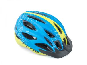 AUTHOR Přilba Flow Inmold X9 54-58cm (204 modrá/žlutá-neonová-matná) AUTHOR Přilba Flow Inmold X9 54-58cm (204 modrá/žlutá-neonová-matná)