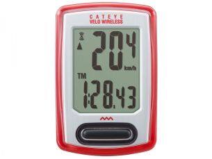CATEYE Cyklopočítač CAT Velo Wireless (VT230W) (červená) CATEYE Cyklopočítač CAT Velo Wireless (VT230W) (červená)