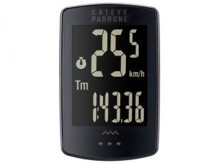 CATEYE Cyklopočítač CAT Padrone (PA100W) + OF100 (černá-stealth) CATEYE Cyklopočítač CAT Padrone (PA100W) + OF100 (černá-stealth)