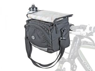 AUTHOR Brašna na řidítka A-H735 QRA X7 d.25,4/ d.31,8mm (černá)