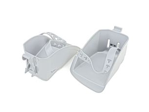 AUTHOR Opěrka nohou - model Bubbly maxi (stříbrná) AUTHOR Opěrka nohou - model Bubbly maxi (stříbrná)