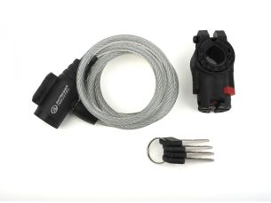 AUTHOR Zámek ASL-31 spir  d.8x1500mm (stříbrná)