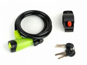 AUTHOR Zámek ASL-41 spir d.8x1500mm (zelená/černá)