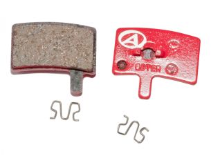 AUTHOR Brzdové destičky ABS-45 Hayes Stroker Trial  (červená)