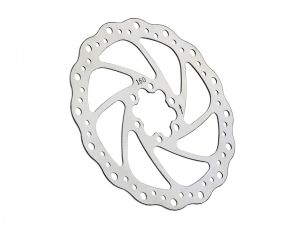 AUTHOR Kotouč ABS-PR91 6 děr 160mm (stříbrná)