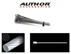 AUTHOR Lanko řadící ABS-Lr-Index 1,2x2000mm stříbrná