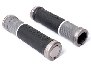 AUTHOR Gripy AGR R20 GripLock l.130mm (černá/šedá) AUTHOR Gripy AGR R20 GripLock l.130mm (černá/šedá)