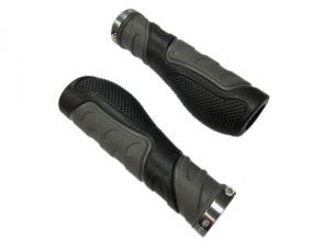 AUTHOR Gripy AGR Ergo R20 GripLock l.130mm (šedá/černá) AUTHOR Gripy AGR Ergo R20 GripLock l.130mm (šedá/černá)