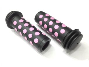 AUTHOR Gripy AGR Junior R20 l.102mm (růžová-neonová/černá)