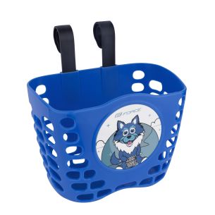koš FORCE na řídítka dětský modrý