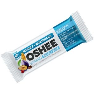 Oshee Vitamin Müsli Bar - 40 g, švestka-brusinka