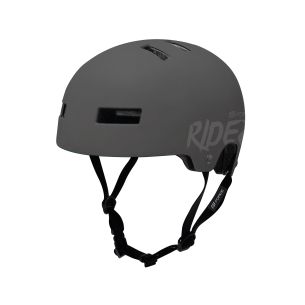 přilba FORCE RIDEZ BMX, šedá matná L - XL