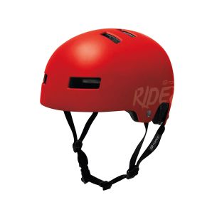 přilba FORCE RIDEZ BMX, červená matná L - XL