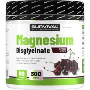 Magnesium Bisglycinate - 300 g, mango-pomeranč Magnesium Bisglycinate - 300 g, mango-pomeranč