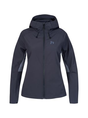 Bunda Hannah AIRY HOODY polar night/grisaille 36