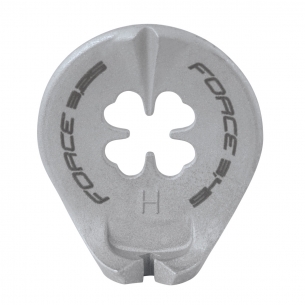 centrklíč FORCE, nerez, na niple 3,25 a 3,45 mm