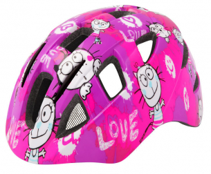 Etape Kitty růžová dětská cyklistická helma