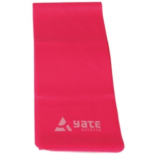 Yate Fit Band 200x12cm středně tuhý červený