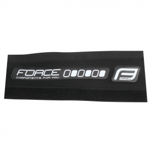 FORCE kryt pod řetěz RUBBER neoprén 8cmčerno-bílý