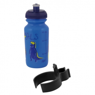 láhev dětská FORCE ZOO s držákem 0,3 l, modrá