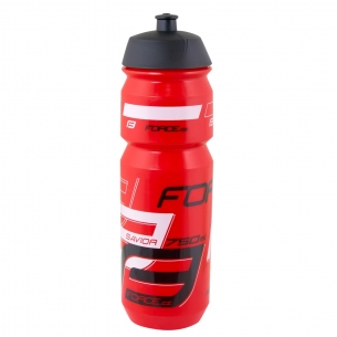 láhev FORCE SAVIOR 0,75 l, červeno-černo-bílá