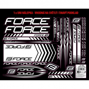 FORCE nálepky REN na rám 37x27cm UV lak