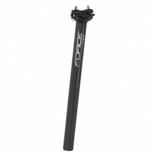 FORCE sedlovka BASIC P6.6 karbon 27,2 350mm černá