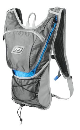 batoh FORCE TWIN PRO PLUS 14 l+2L rezervoár šedo-modrý