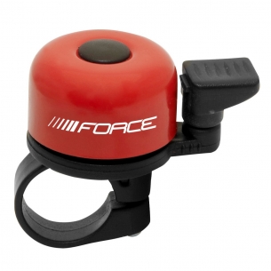 FORCE zvonek MINI Fe/plast 22,2mm paličkový červený